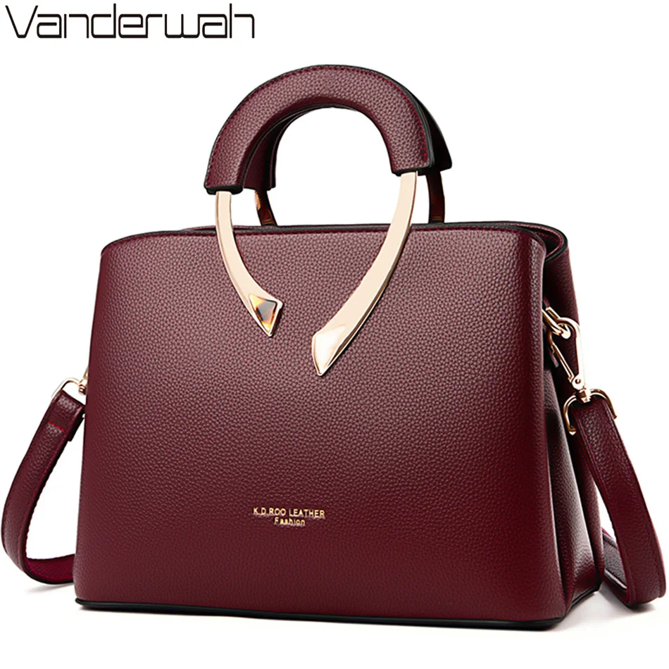 Luxury Bags Tote - ECHTE VANDERWAH Hoge Kwaliteit Pu Leer