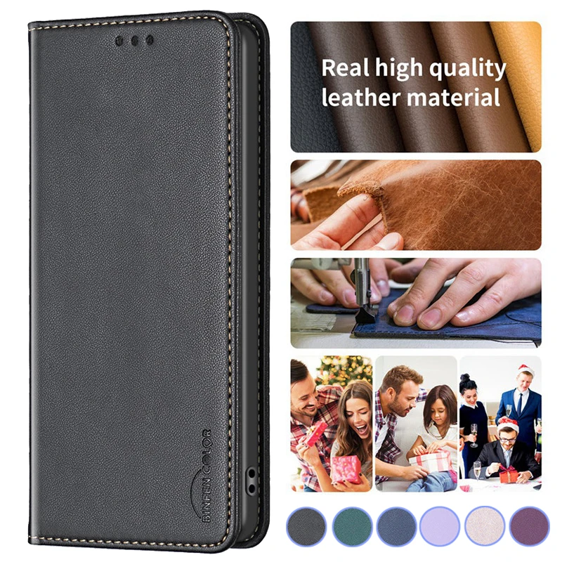 Luxury Bags Kl - Magnetische Luxe Portemonnee Tas Telefoon Case