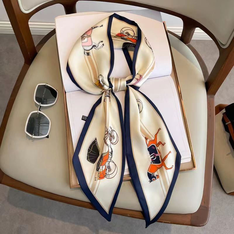 Luxury Bags In China - Luxe Ontwerp Zijde Magere Hoofddeksels Sjaal
