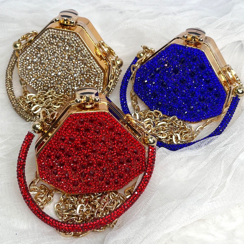 Mini Bag Evening Clutch - Sprankelende luxe designer mini kleine schoudertassen