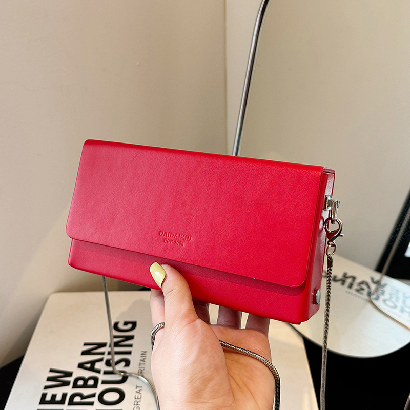 Effenkleurige rechthoekige ket - Mini Bag Evening Clutch recensie en prijs