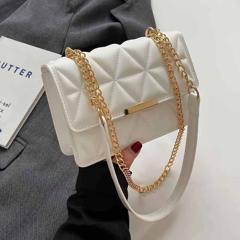 Damesschoudertas met modeketen - Luxury Quilted Bags recensie en prijs
