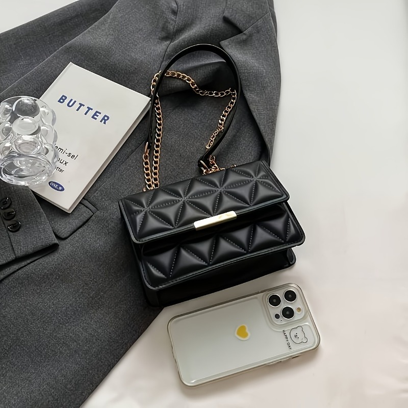 Damesschoudertas met modeketen - Luxury Quilted Bags recensie en prijs