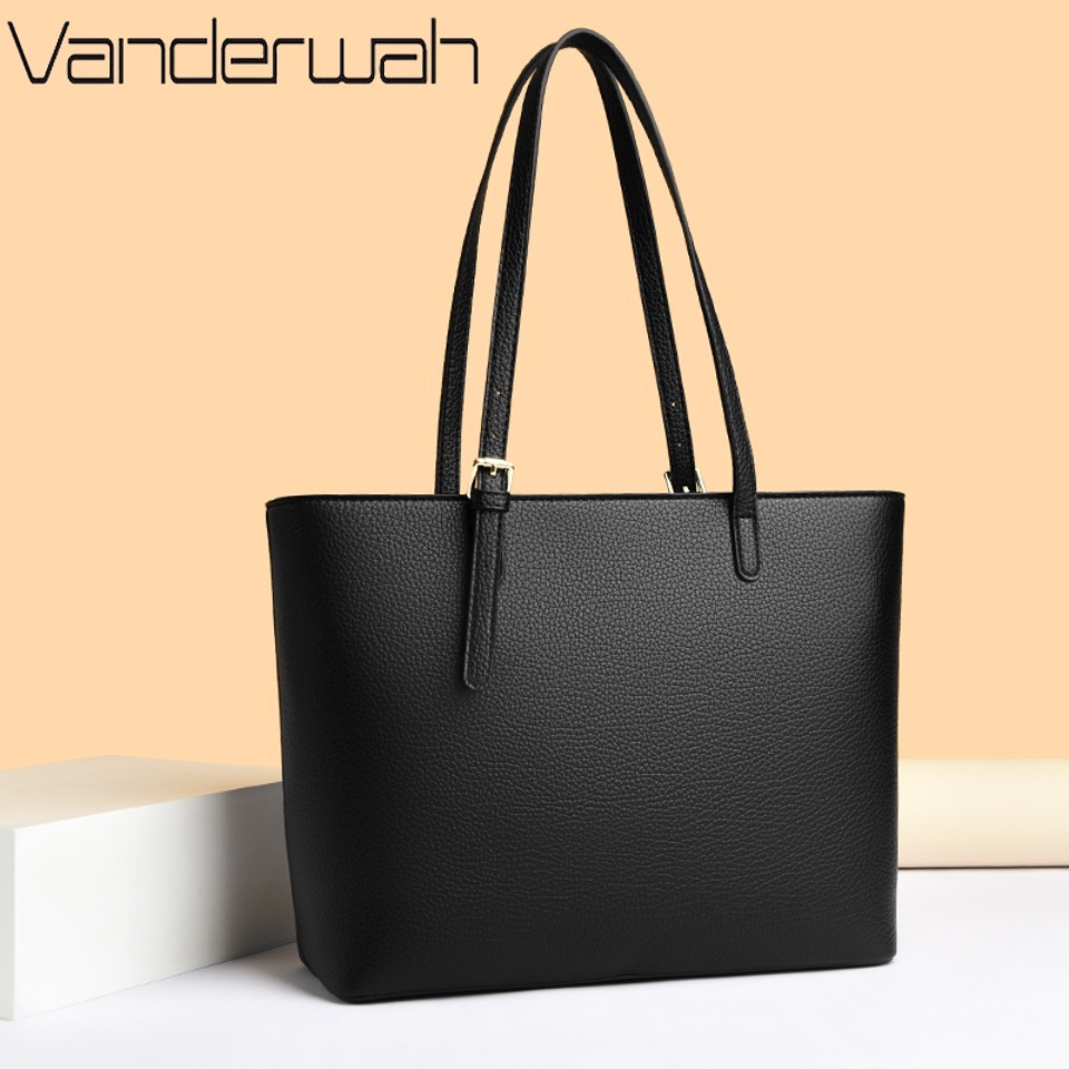 Effen kleur damesschoudertasse - Luxury Bags Tote recensie en prijs