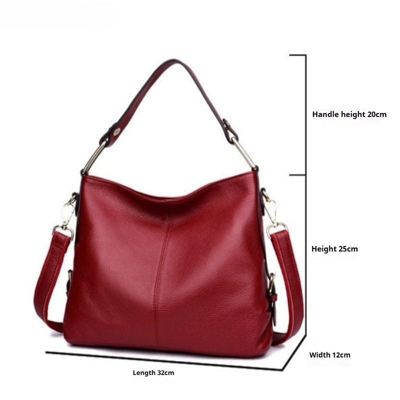 Dames schoudertas van echt lee - Luxury Bags No Logo recensie en prijs
