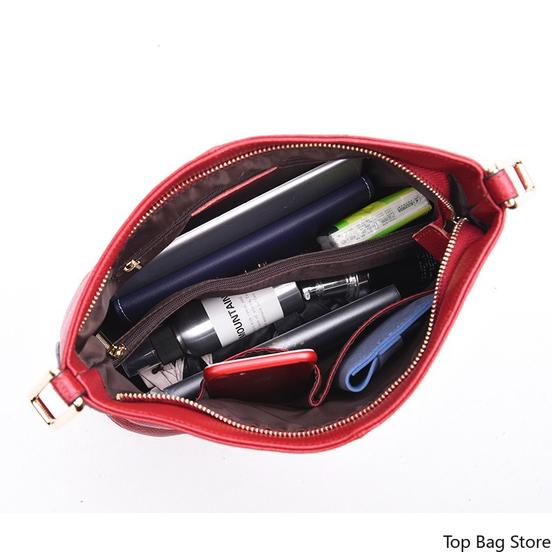 Dames schoudertas van echt lee - Luxury Bags No Logo recensie en prijs