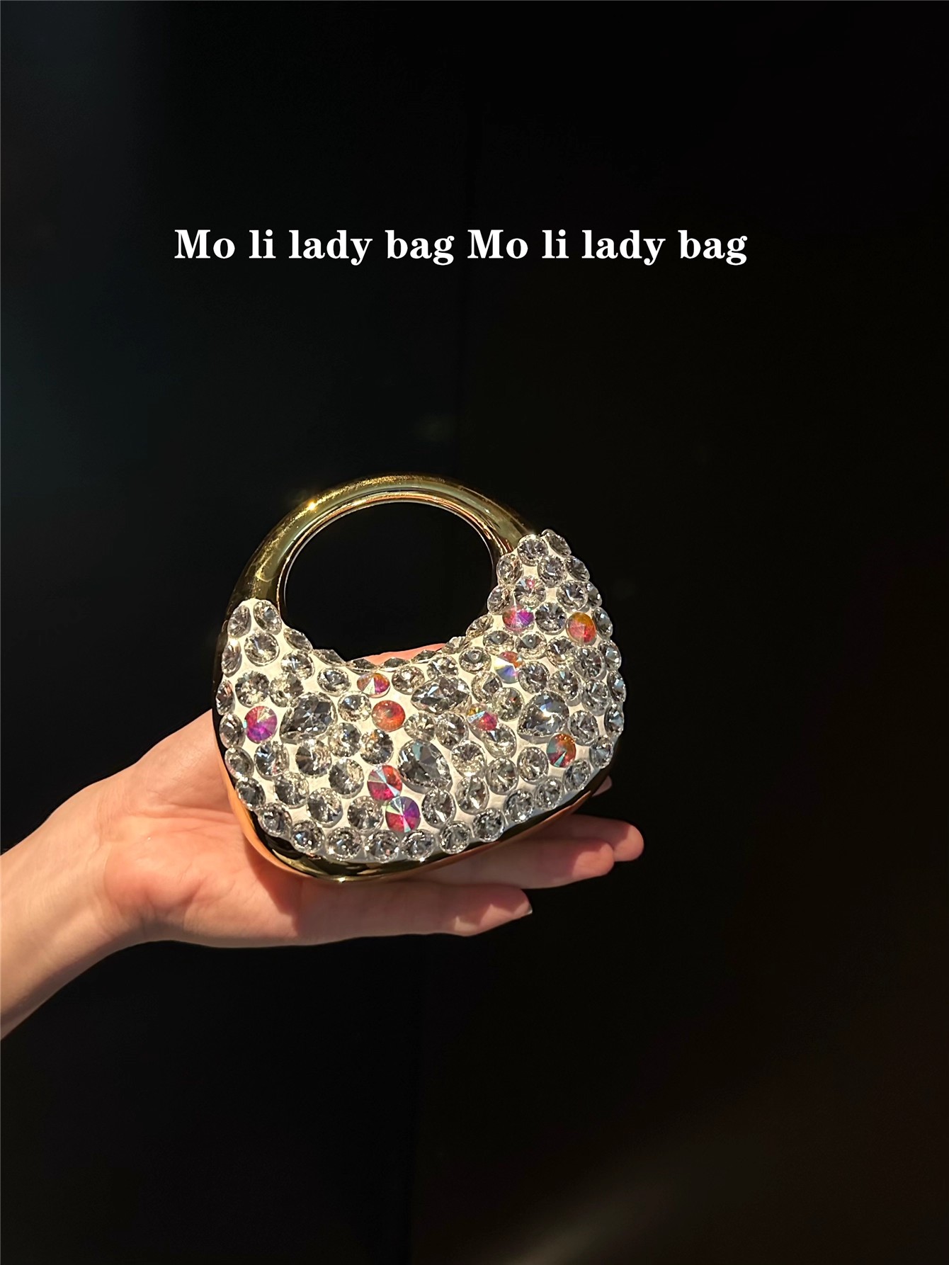 Glitter Acryl Mini Tas Kristal - Mini Bag Evening Clutch recensie en prijs