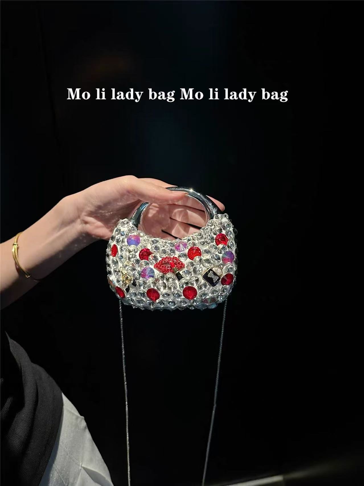 Glitter Acryl Mini Tas Kristal - Mini Bag Evening Clutch recensie en prijs