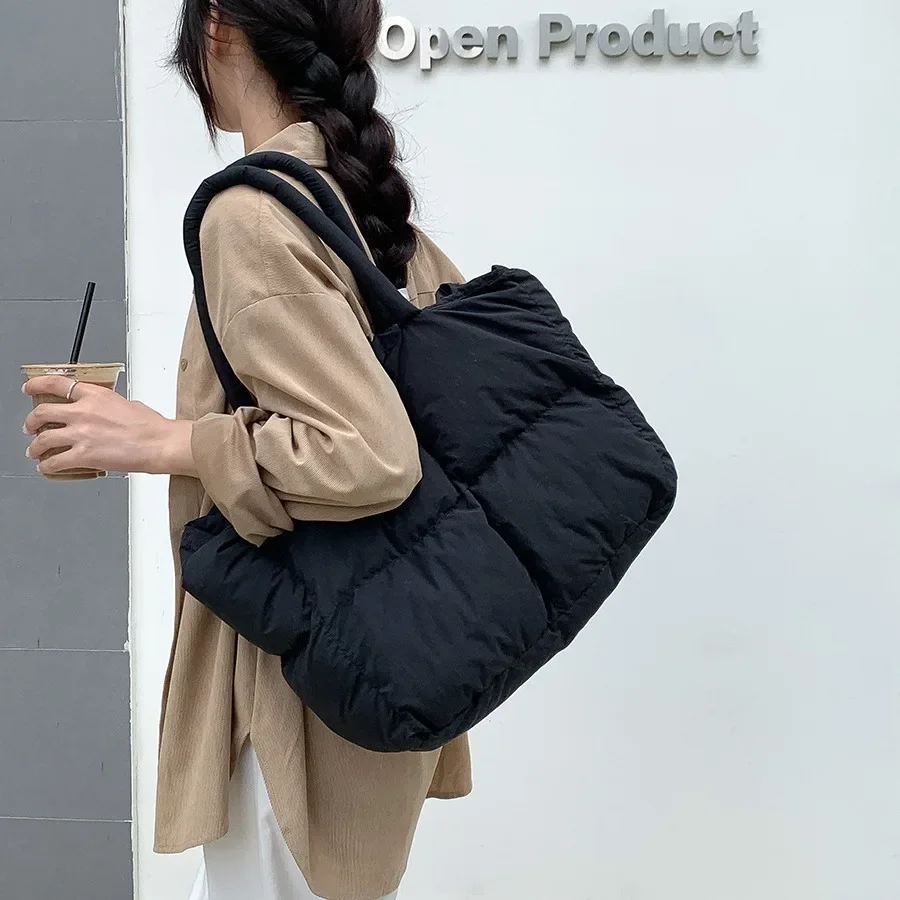 Katoenen Gewatteerde Tote Grot - Luxury Bags Tote recensie en prijs