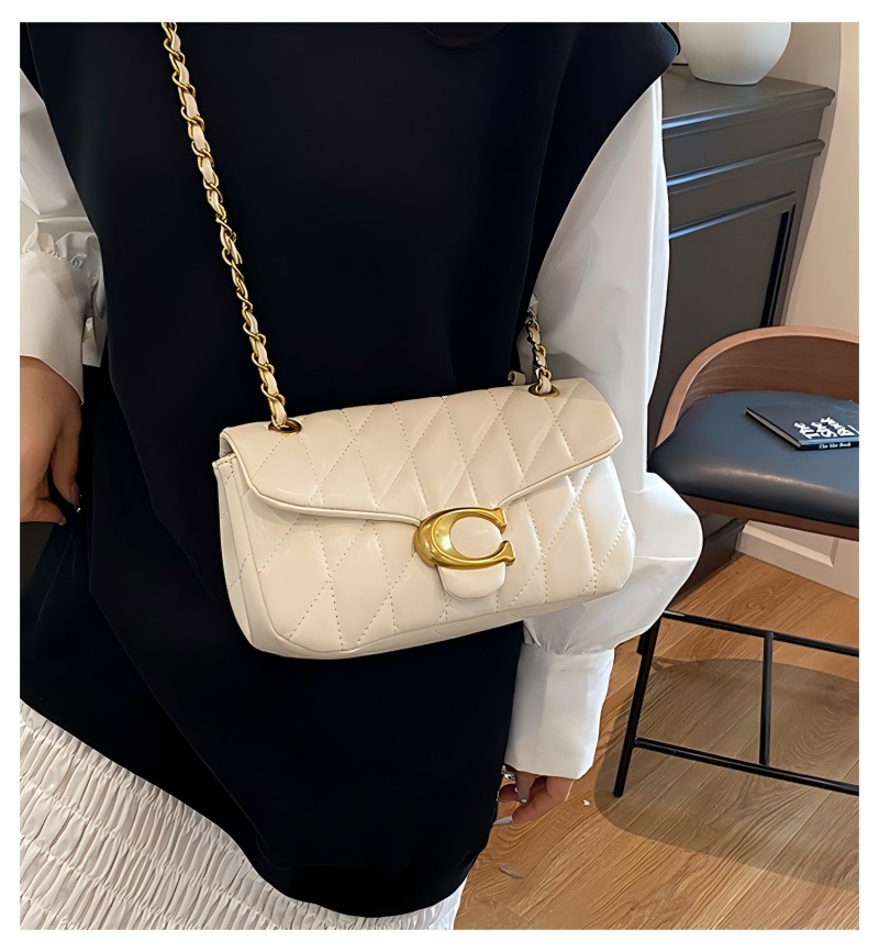 Dames gewatteerde leren schoud - Luxury Bags No Logo recensie en prijs