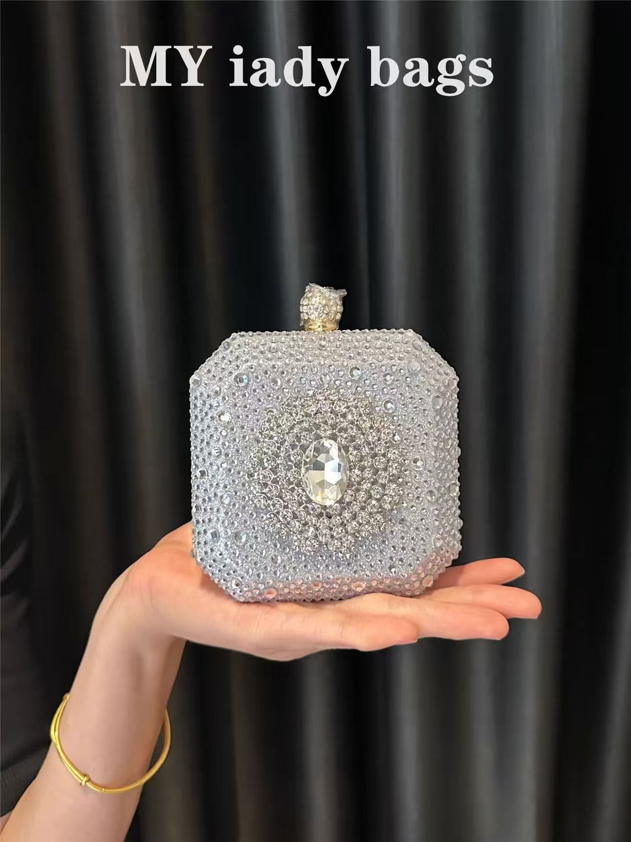 Glitter glanzende mini clutch  - Mini Bag Evening Clutch recensie en prijs