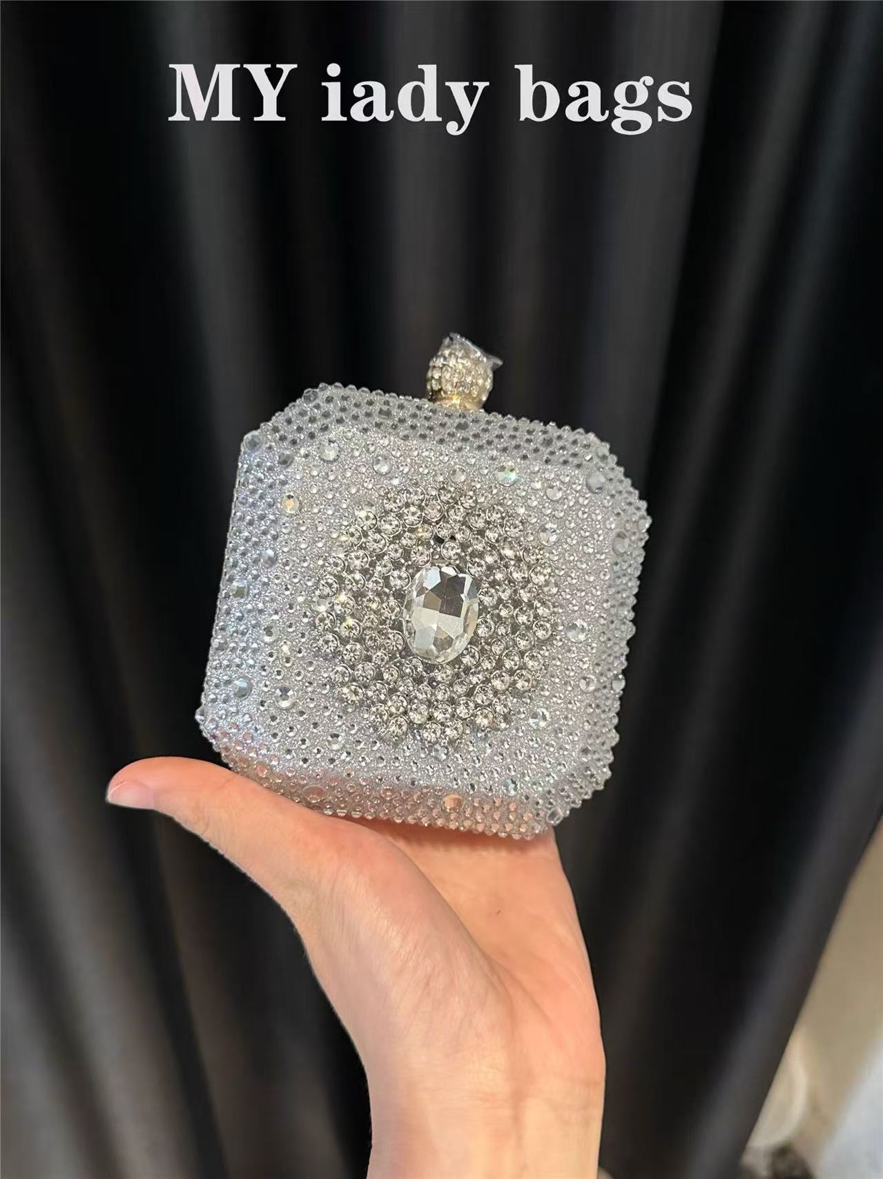 Glitter glanzende mini clutch  - Mini Bag Evening Clutch recensie en prijs
