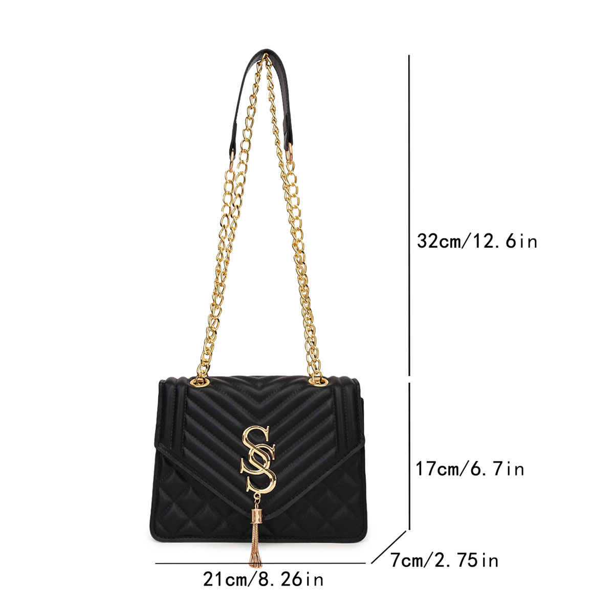 Lichte luxe elegante Argyle ge - Luxury Quilted Bags recensie en prijs