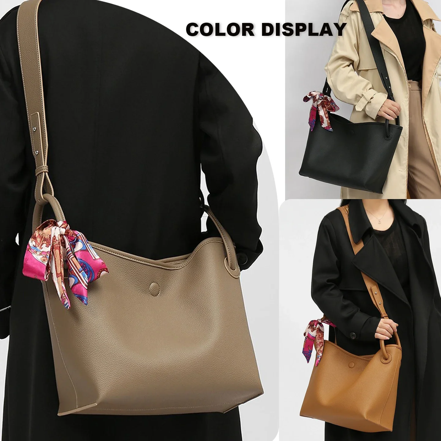 Luxe dames handtas van PU leer - Luxury Bags In China recensie en prijs