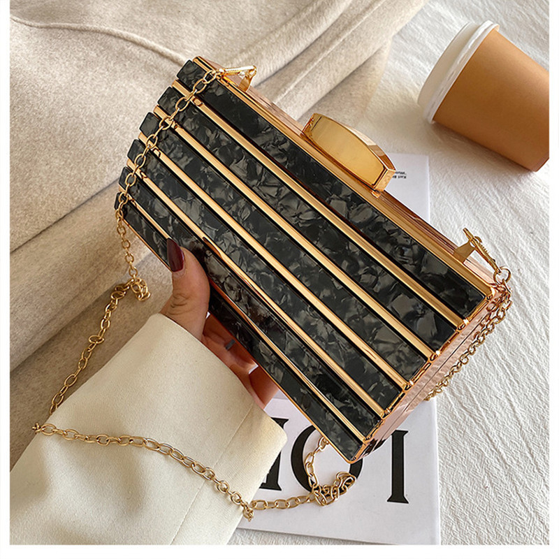 Luxe Designer Acryl Vierkante  - Mini Bag Evening Clutch recensie en prijs