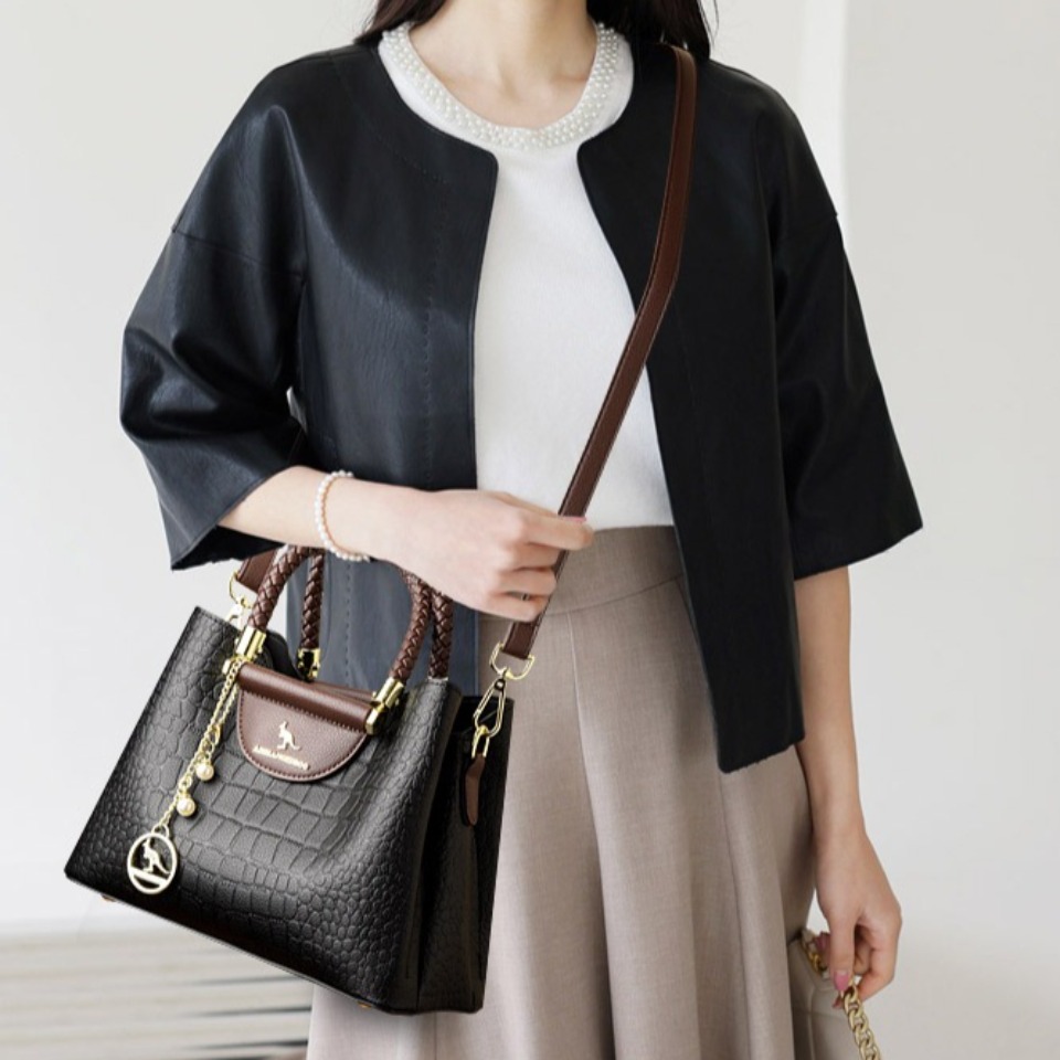 Geweven handvat Echt merk Hoge - Luxury Bags Tote recensie en prijs