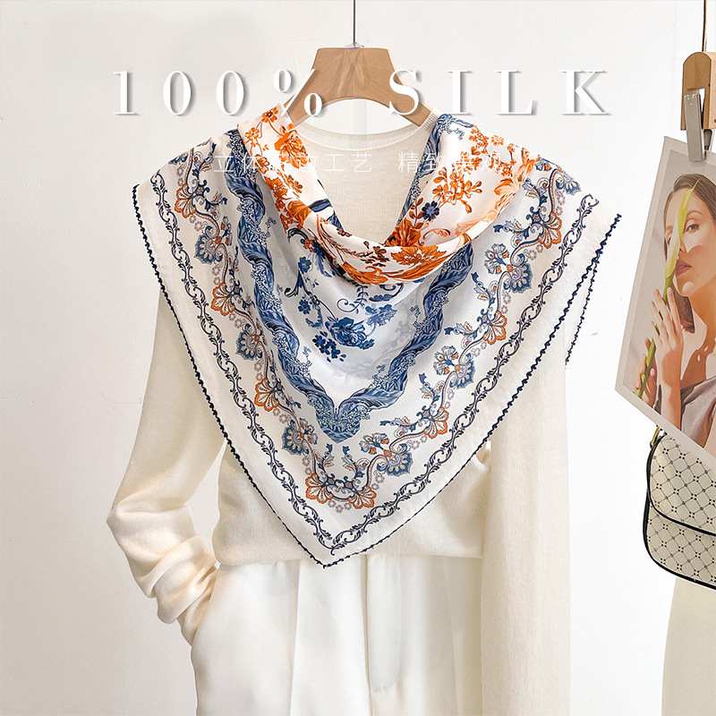 Luxe 100% moerbeizijden vierka - Luxury Bags In China recensie en prijs