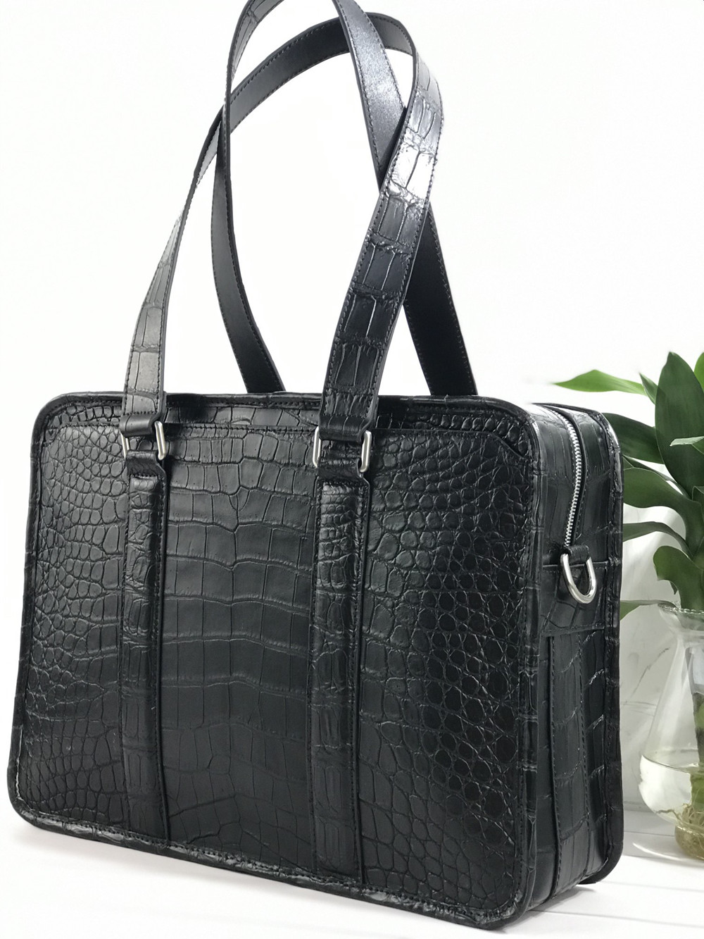 Nieuwe laptoptas van krokodill - Luxury Bags Tote recensie en prijs