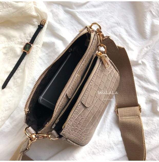 Alligatorprint Dames Schoudert - Luxury Bags Sling recensie en prijs