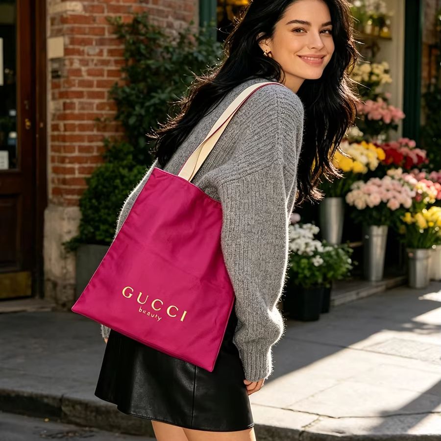 GUCCIs tas Dames Canvas Tote B - Shoulder Bag Slouchy recensie en prijs