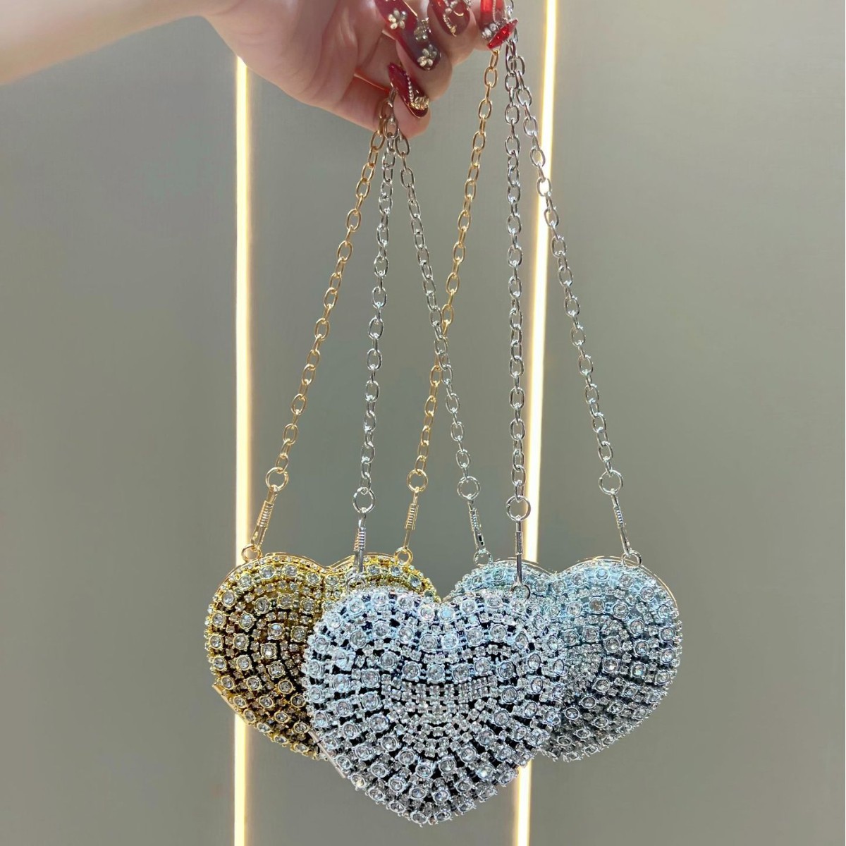 Luxe strass-kristallen clutch  - Mini Bag Evening Clutch recensie en prijs