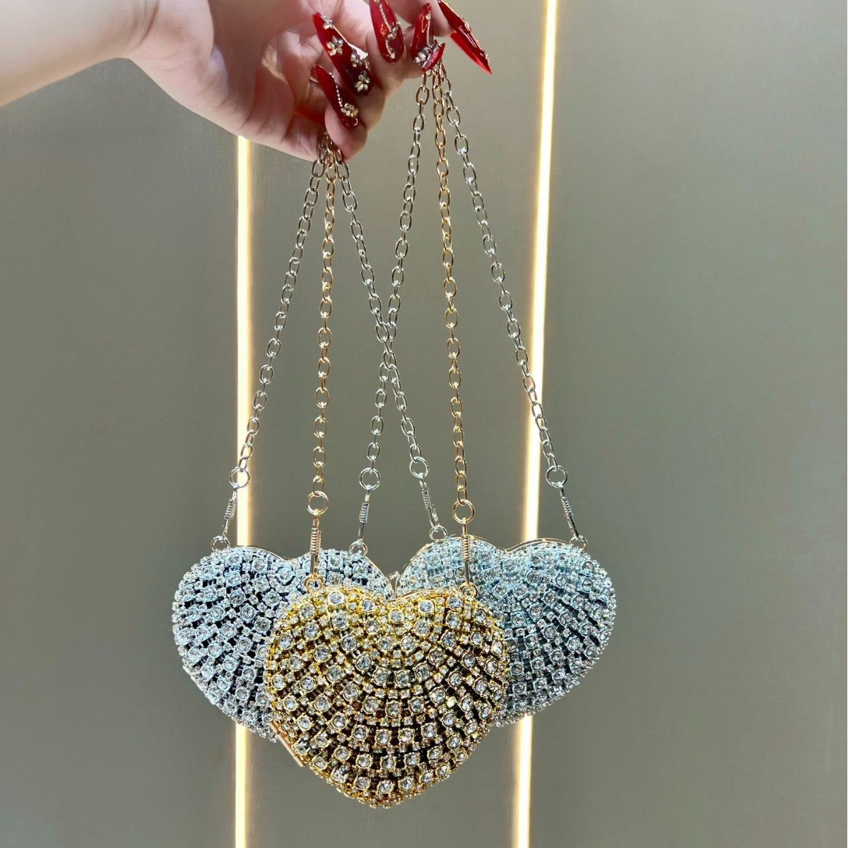 Luxe strass-kristallen clutch  - Mini Bag Evening Clutch recensie en prijs