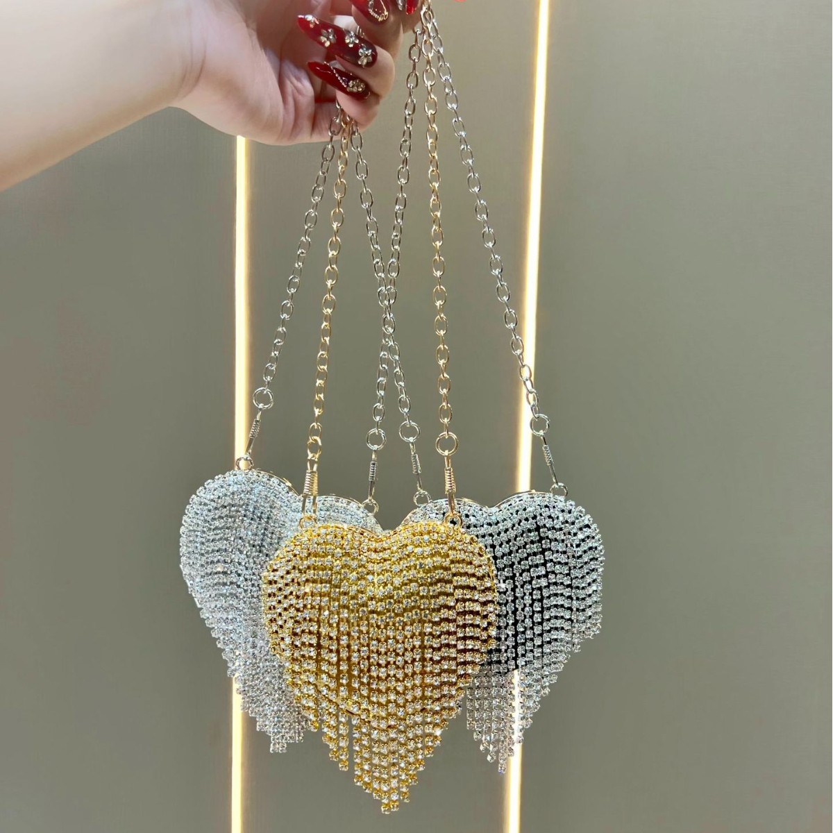 Luxe strass-kristallen clutch  - Mini Bag Evening Clutch recensie en prijs