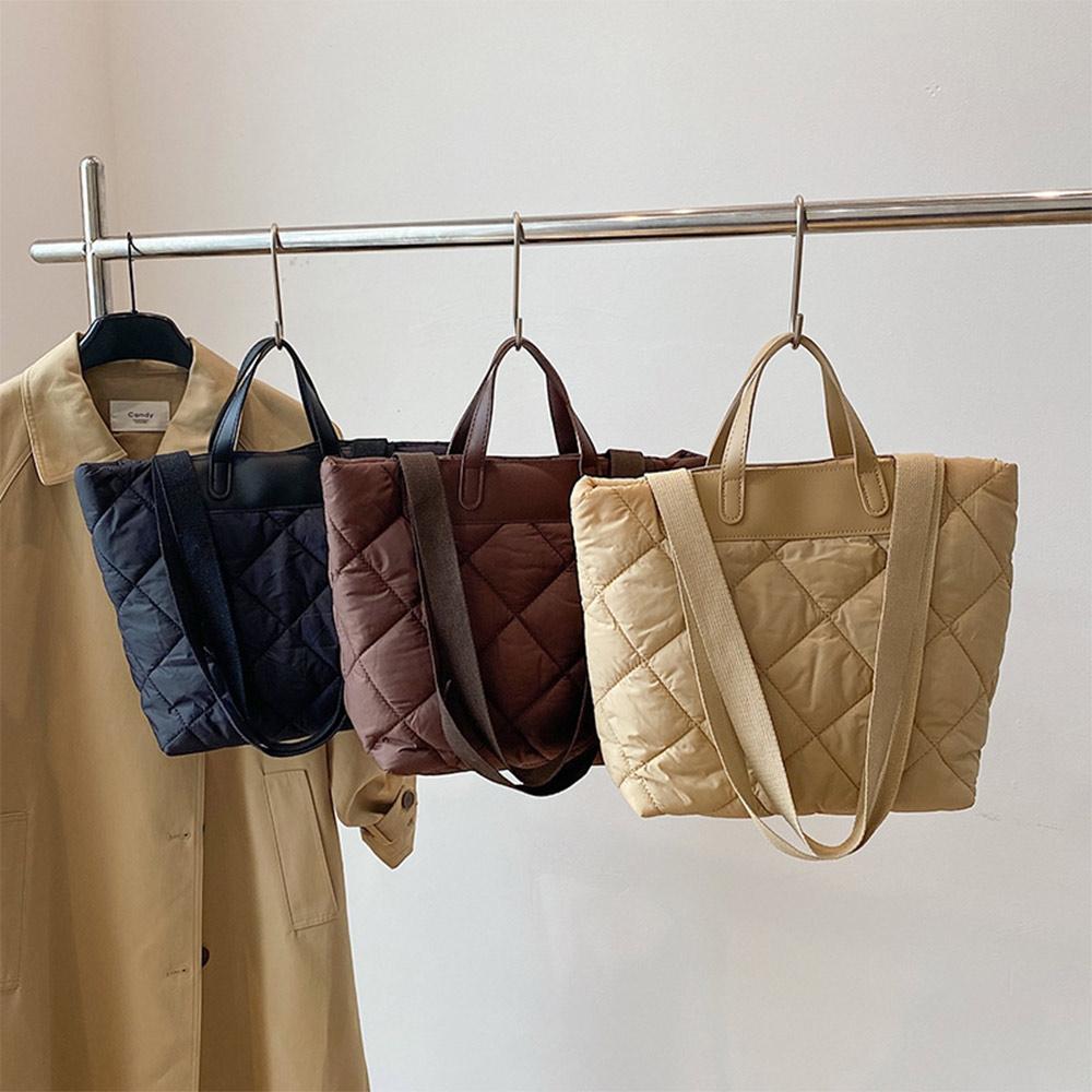 Luxe gewatteerde tote bag met  - Luxury Quilted Bags recensie en prijs